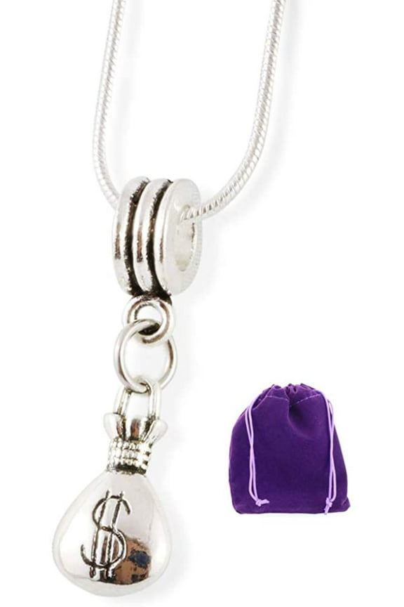 Money Bag Snake Chain Necklace