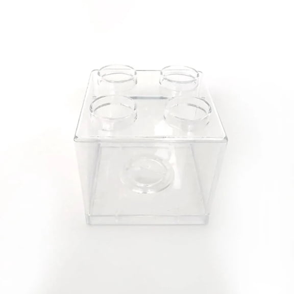 Money Box Building Block Saving Box Transparent Plastic Blocks Piggy Bank Coin Storage Case Kid Toy Gift Change Boxes Home Decor