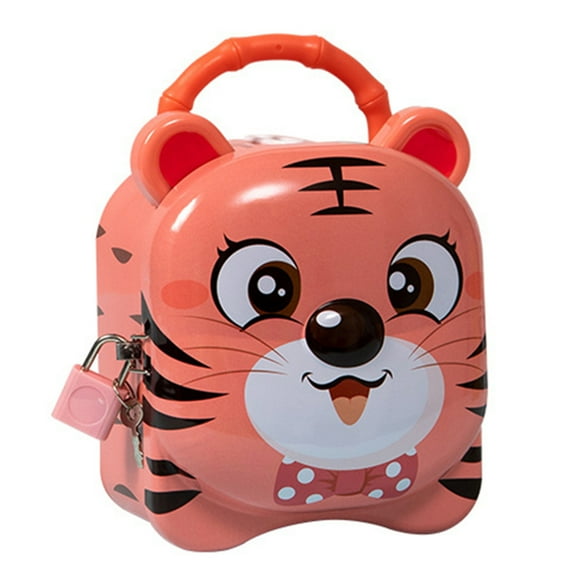 Money Box for Cash Gift Pull Meaningful for Kids Red