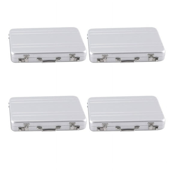 Money Case As A Money Gift,4 Piece Suitcase Business Card Box, Mini Briefcase,Money Case As A Money Gift or for Vouchers