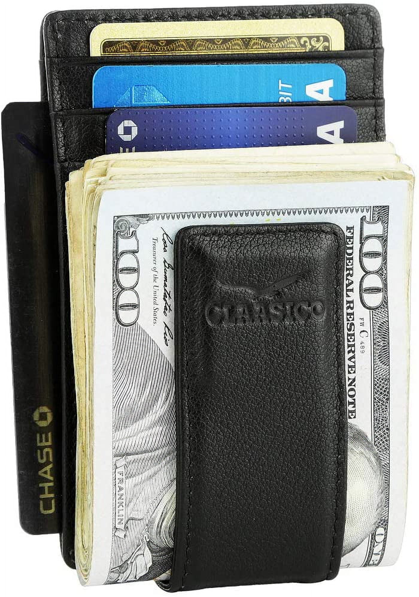 HoJ Co. CARRYALL Money Clip Wallet | Super Strong Magnetic Wallet | Money  Clip For Men | Front Pocket Wallet | Slim Card Wallet