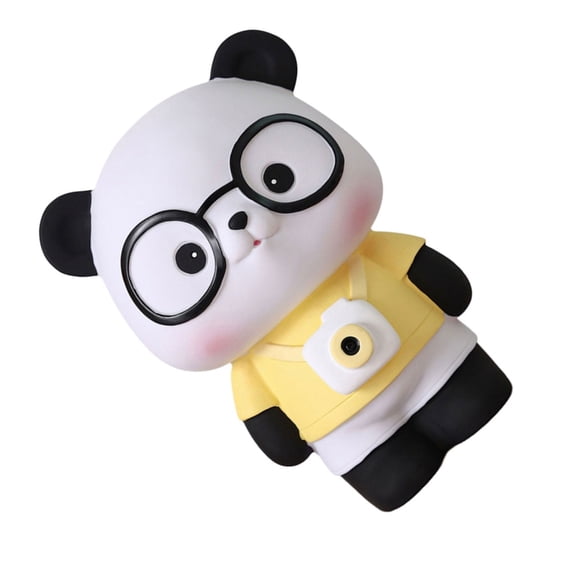 Coin Collector Case Animal Shaped Money Saving Jar Panda Piggy Banks Automatic Coin Collection Box for