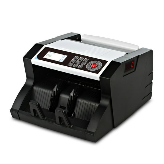 Money Counter Bill Counter Machine For Multi-national Currencies Such As Euro And Dollar Counterfeit Cash Quick Identify With LED Display ,Security Protection