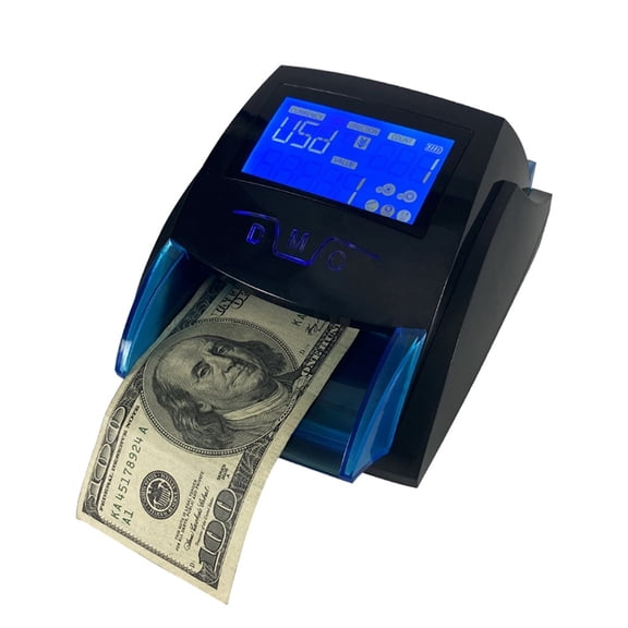 Money Counter Machine XD-520B USD EUR MYR THB LBP Money Counter Fake Notes Detector With 4 Sides Insertion Money Detector ,Security Protection