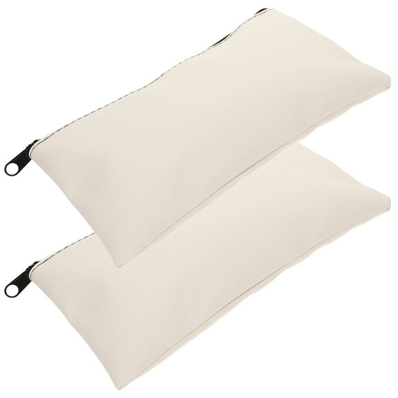 Set of 2 Money Envelopes for Cash Budgeting with Zippered Pouches, Receipt Organizer Bags for Budget Management and Storage