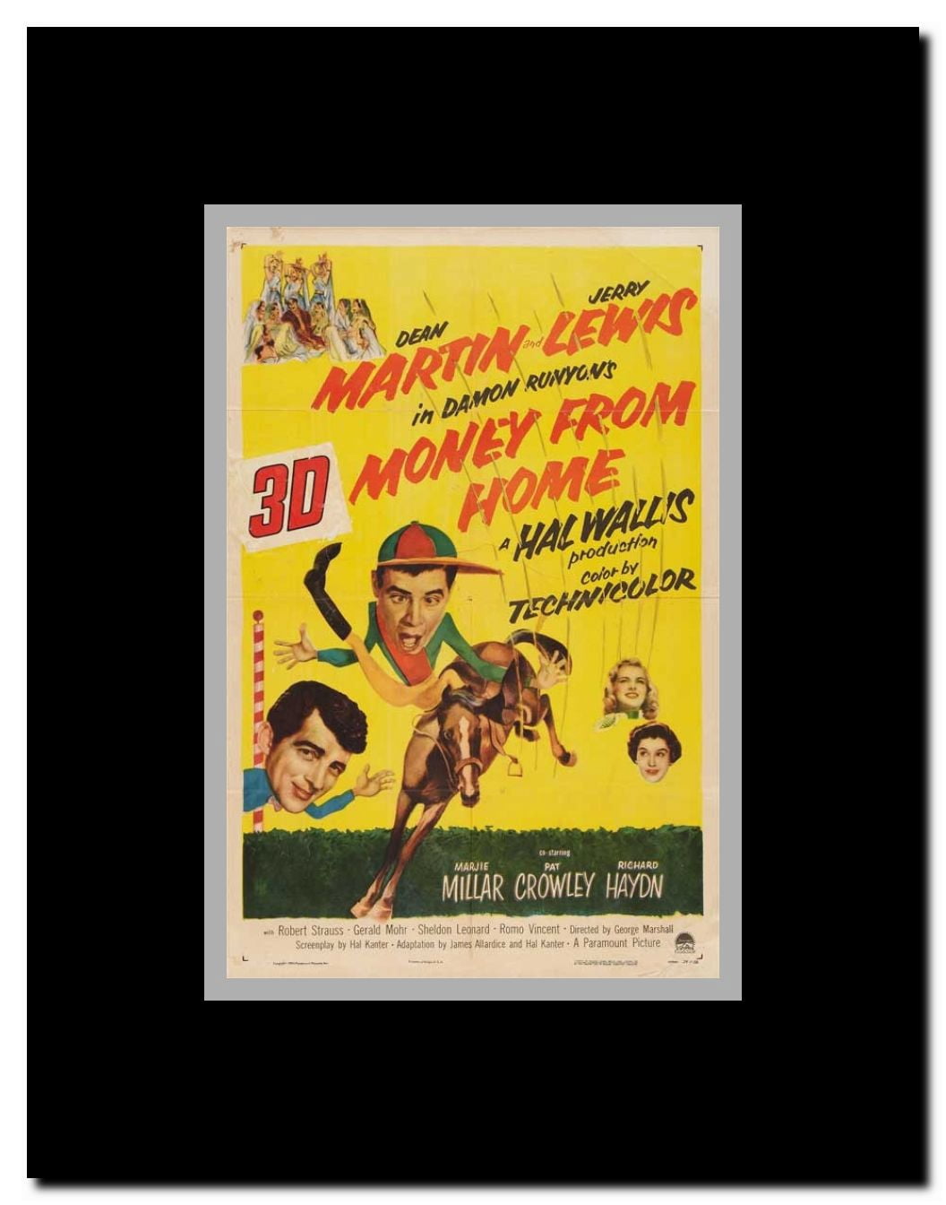 Money From Home Framed Movie Poster