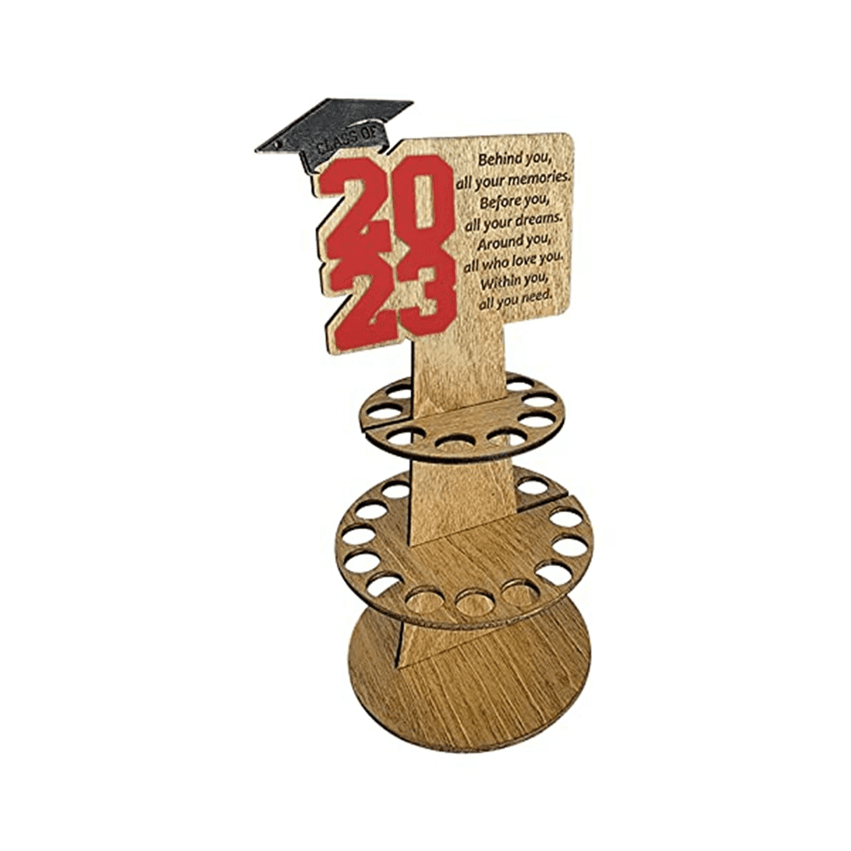 Money Holder, Greeting Cards Cash Holder,Graduation Gifts(Red