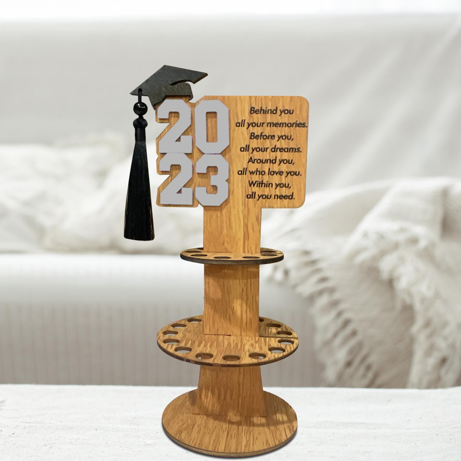 Money Holder for Cash, Cash Holder Display Money Rack Wooden Table ...