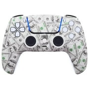 Money MODDEDZONE M Series Custom controller for PS5 - Wireless, OEM-Quality Custom Designs for Playstation 5 Controller- Diverse & Unique Styles for Enhanced Gaming