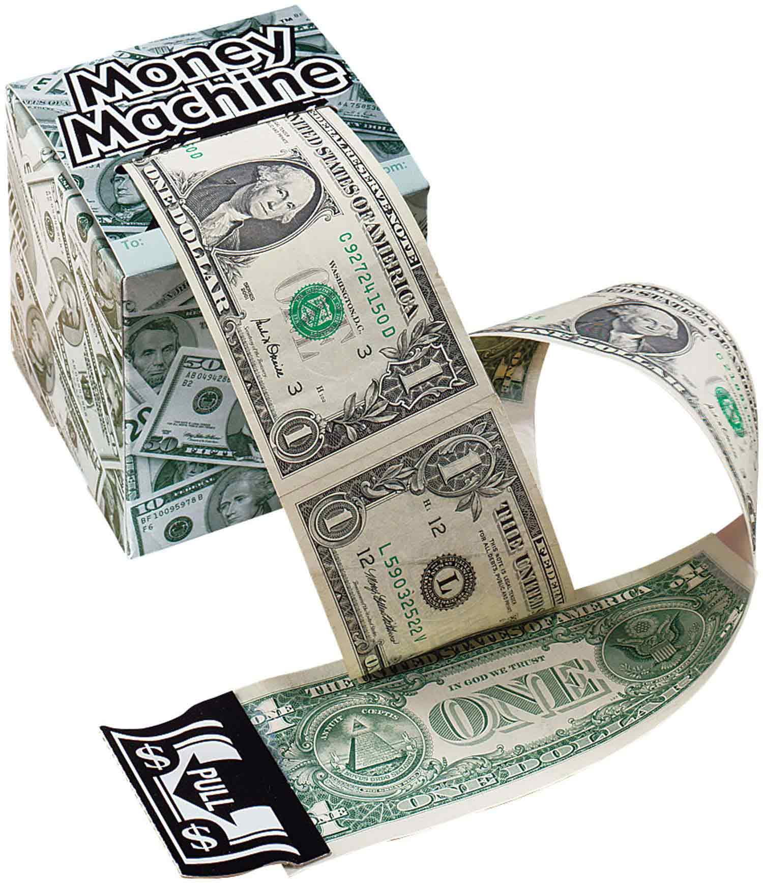 Fox Valley Traders, Money Machine‚Ñ¢ Cash Dispenser, includes bills ...