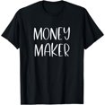 thumbnail image 1 of Money Maker Money Spender Matching Couples T-Shirt, 1 of 4