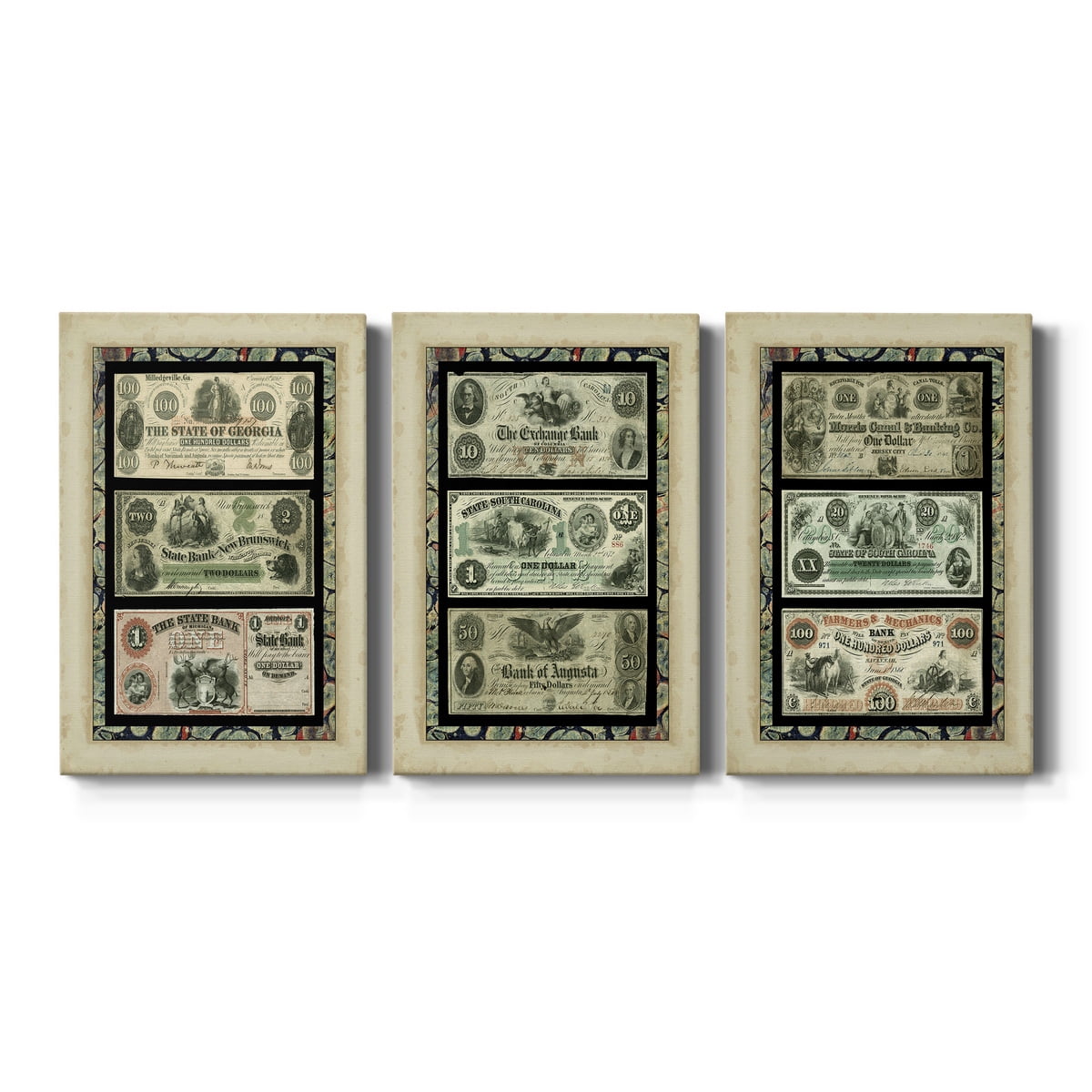 Money, Money, Money I Premium Gallery Wrapped Canvas - Ready to Hang - 32 x 48 Each