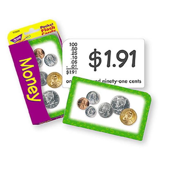 Money Pocket Flash Cards [T23020]