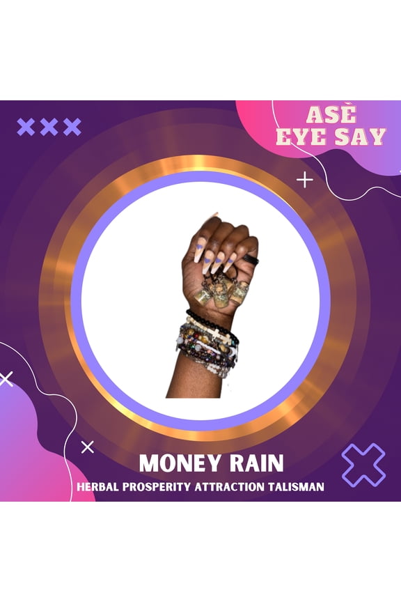 Money Rain Prosperity Attraction Talisman