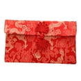 thumbnail image 1 of Money Red Envelope, Usavan High-Grade Brocade Fabric Knot Sealed Red Packet, Traditional Chinese Year Wedding Gift Envelopes for Cash Blessings, 1 of 1