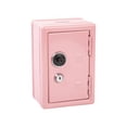 thumbnail image 1 of Money Safe for Cash, Combination Safe, Lock Box with Key, Light Pink, 7.5X4.5 in, 1 Pc, indoor Storage, Children's Activities, 1 of 3