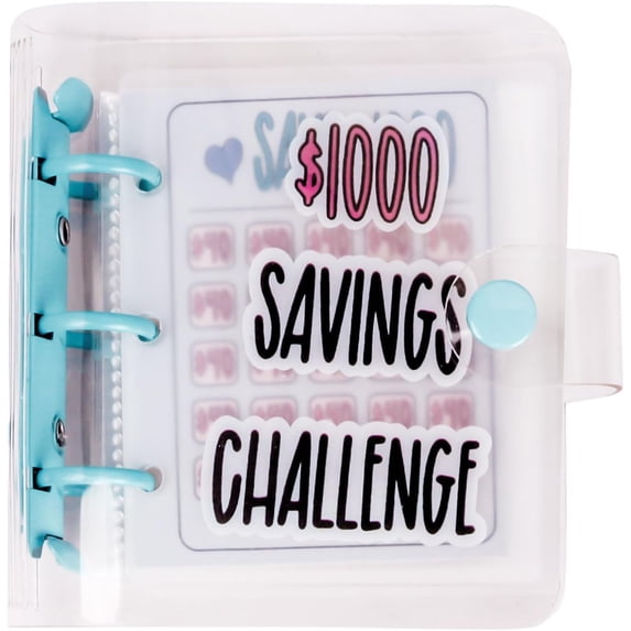 Resuable Envelope Money Saving Binder, $1000 Money Saving Challenge Binder, Reusable ...