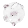 thumbnail image 1 of Money Saving Box Piggy Bank Clear Glass Break to Open Design for Children Nursery Living Room, 1 of 9