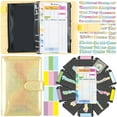 thumbnail image 1 of Money Saving Challenge Binder Trackers, A6 Budget Organizer for Cash, Saving Binder with Cash Envelopes, Expense Sheets, 1 of 6