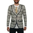 thumbnail image 1 of Money Suit Costume Tee Apparel Long Sleeves - Sublimation, 1 of 2