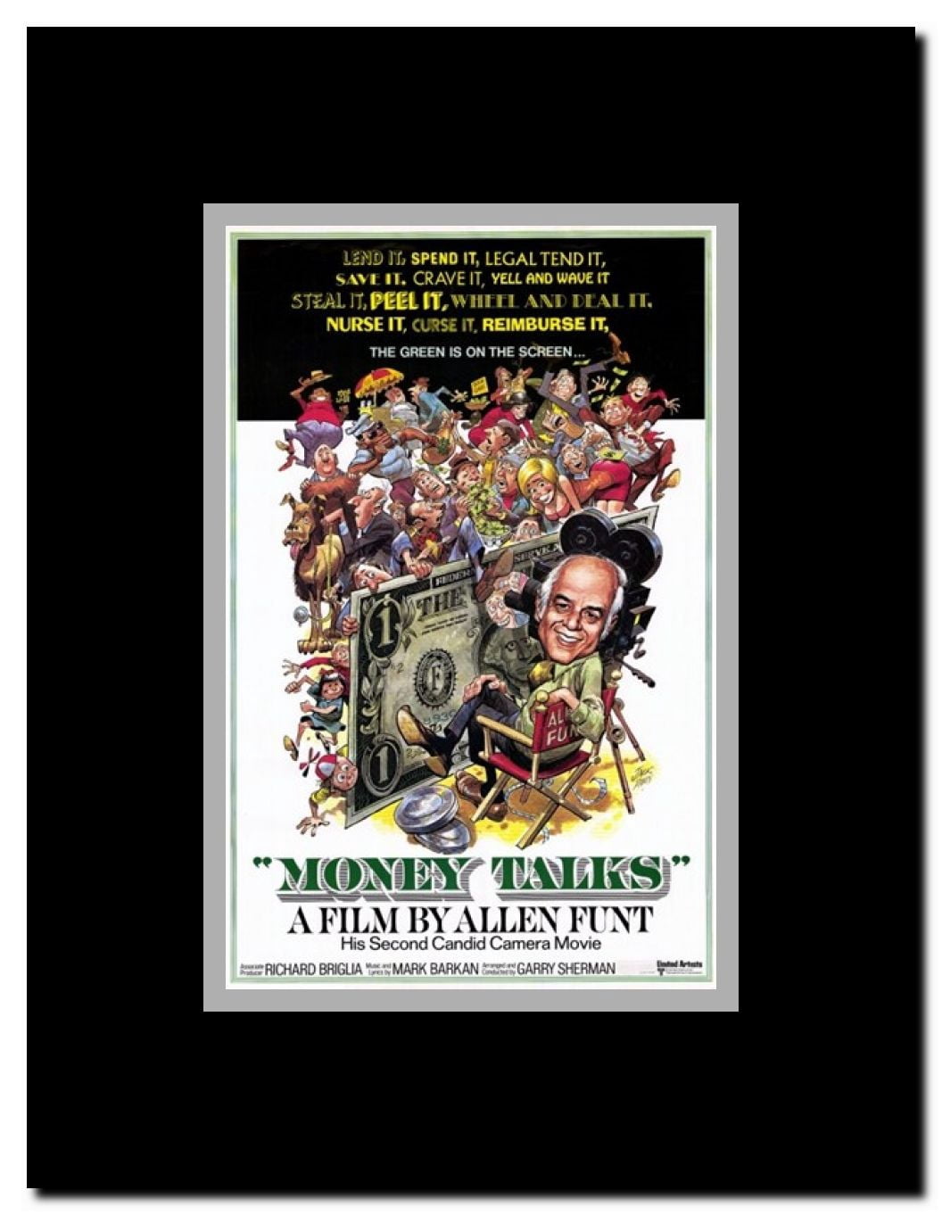 Money Talks Framed Movie Poster