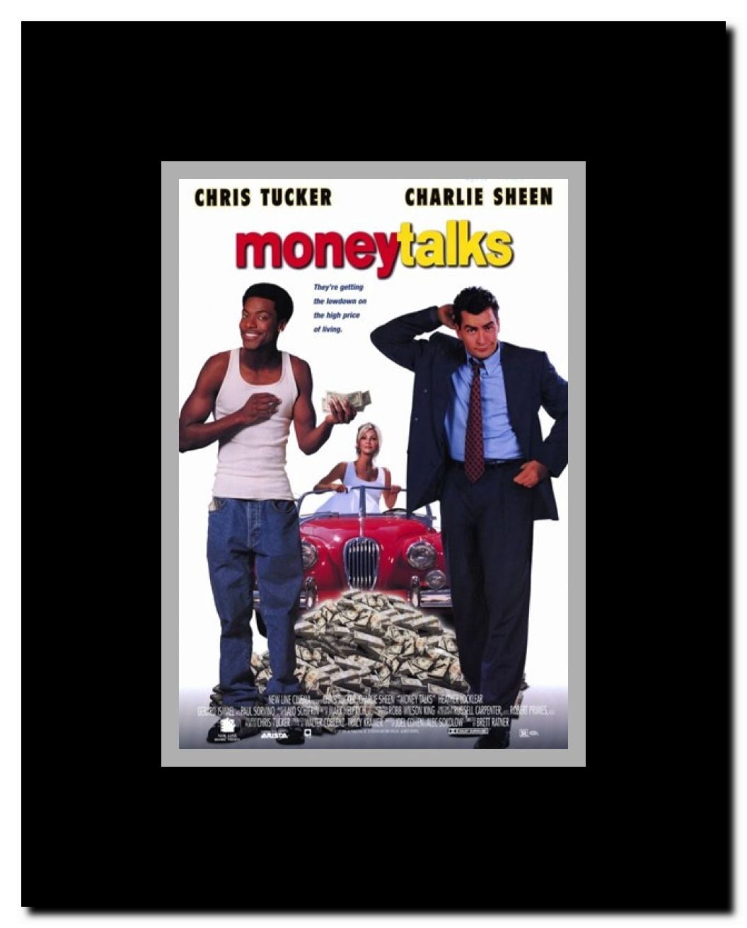 Money Talks Framed Movie Poster