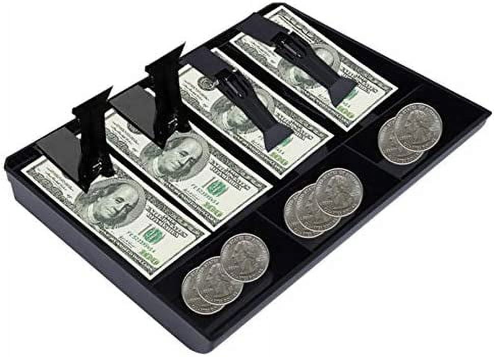 Money Tray Cash Register Drawer Insert Tray Portable Currency Till Replacement Money Organizer