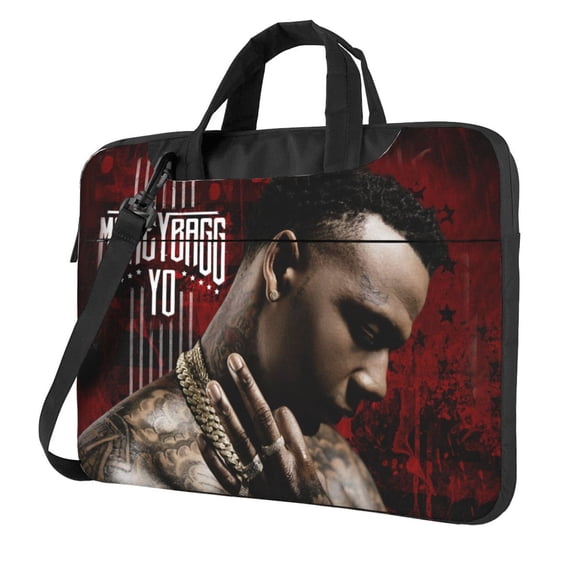 Moneybagg Yo Laptop Bag Laptop Case Computer Notebook Briefcase Messenger Bag with Adjustable Shoulder Strap 13 inch