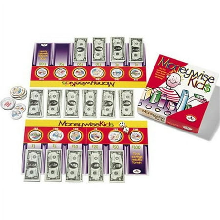 Aristoplay Moneywise Kids Educational Board Game, Teaches Money and Math Skills, Two-Player Learning Game for Ages 6–12
