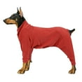 thumbnail image 1 of Monfince Dog Fleece Pajamas, Winter Warm Jumpsuit, Red, S-3XL, 1 of 1