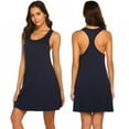 Monfince Women Nightgown Sleeveless Racerback Sleepwear Tank Chemise Loose Comfy Sleepshirt