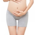 thumbnail image 1 of Monfince Womens Seamless Maternity Boxer Briefs Low Waist Mid-Thigh Pregnancy Boy Shorts Panties, 1 of 8