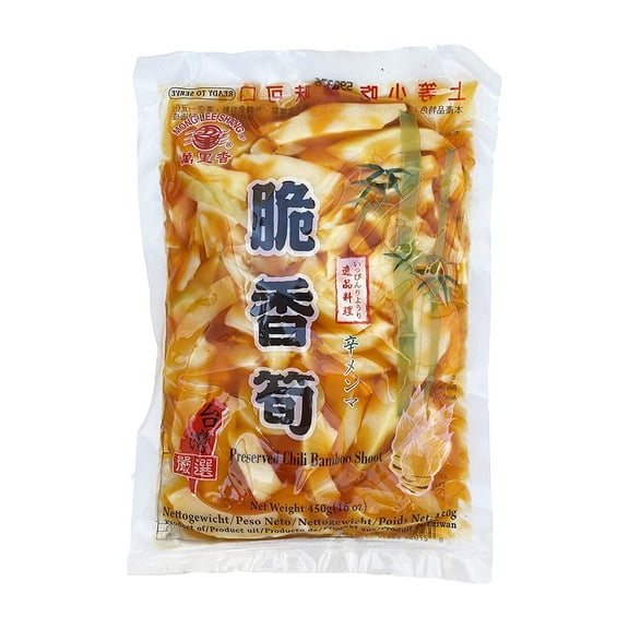 Mong Lee Shang Crispy Chili Bamboo Shoot 16Oz 450grams