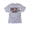 thumbnail image 1 of Mongolia Rugby - Olympic Games - Rio - Flag Boy's Cotton Youth Grey T-Shirt, 1 of 2