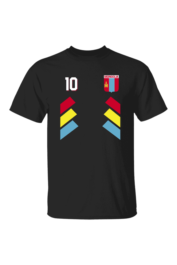 Mongolian Part Proud Mongolia Flag Pride Heritage National Vintage 10 T-shirt