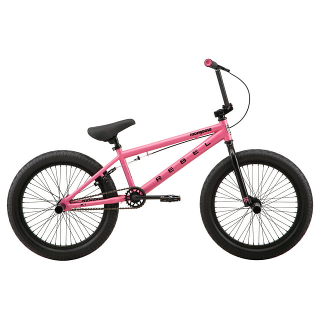 Mongoose 20" Girl's Rebel X1 BMX Child Bike, Pink