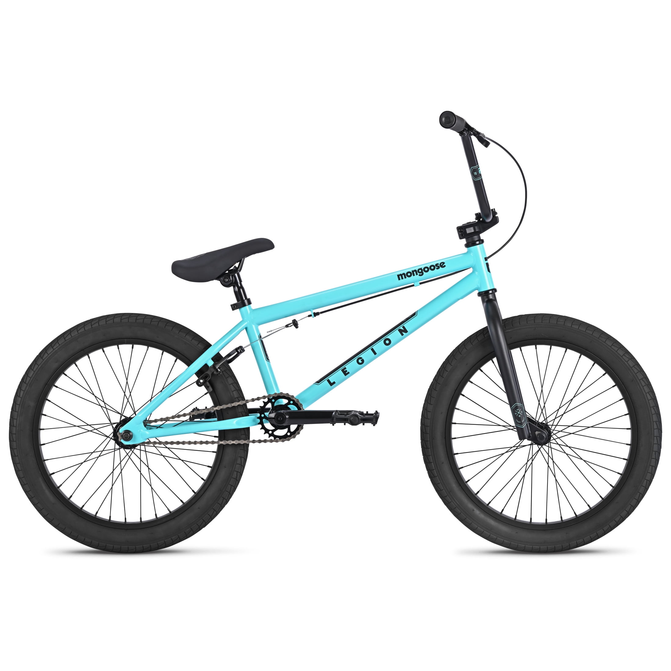 Mongoose Legion L20 Freestyle BMX Bike, Grey, 20-Inch Wheels, Ages