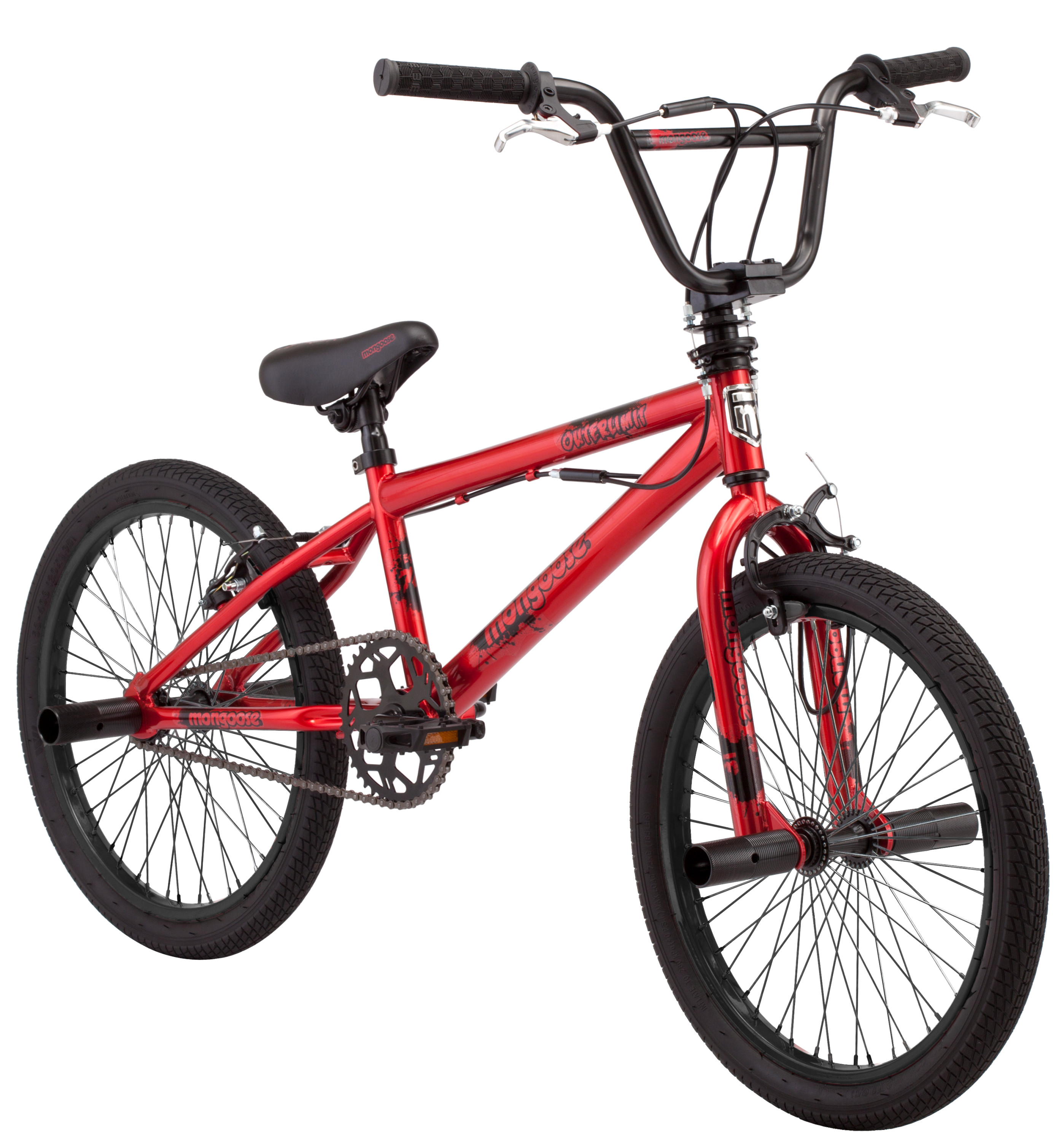 Mongoose 20" Outerlimit BMX Bike, Red - image 1 of 8
