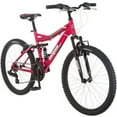 thumbnail image 1 of Mongoose 24" Ledge 2.1 Girls Mountain Bike, Pink, 1 of 4