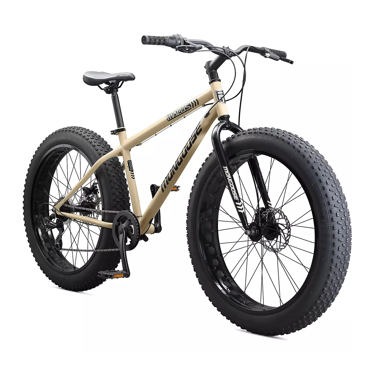 Mongoose 26 In. Malus Fat Tire Bicycle - image 1 of 7
