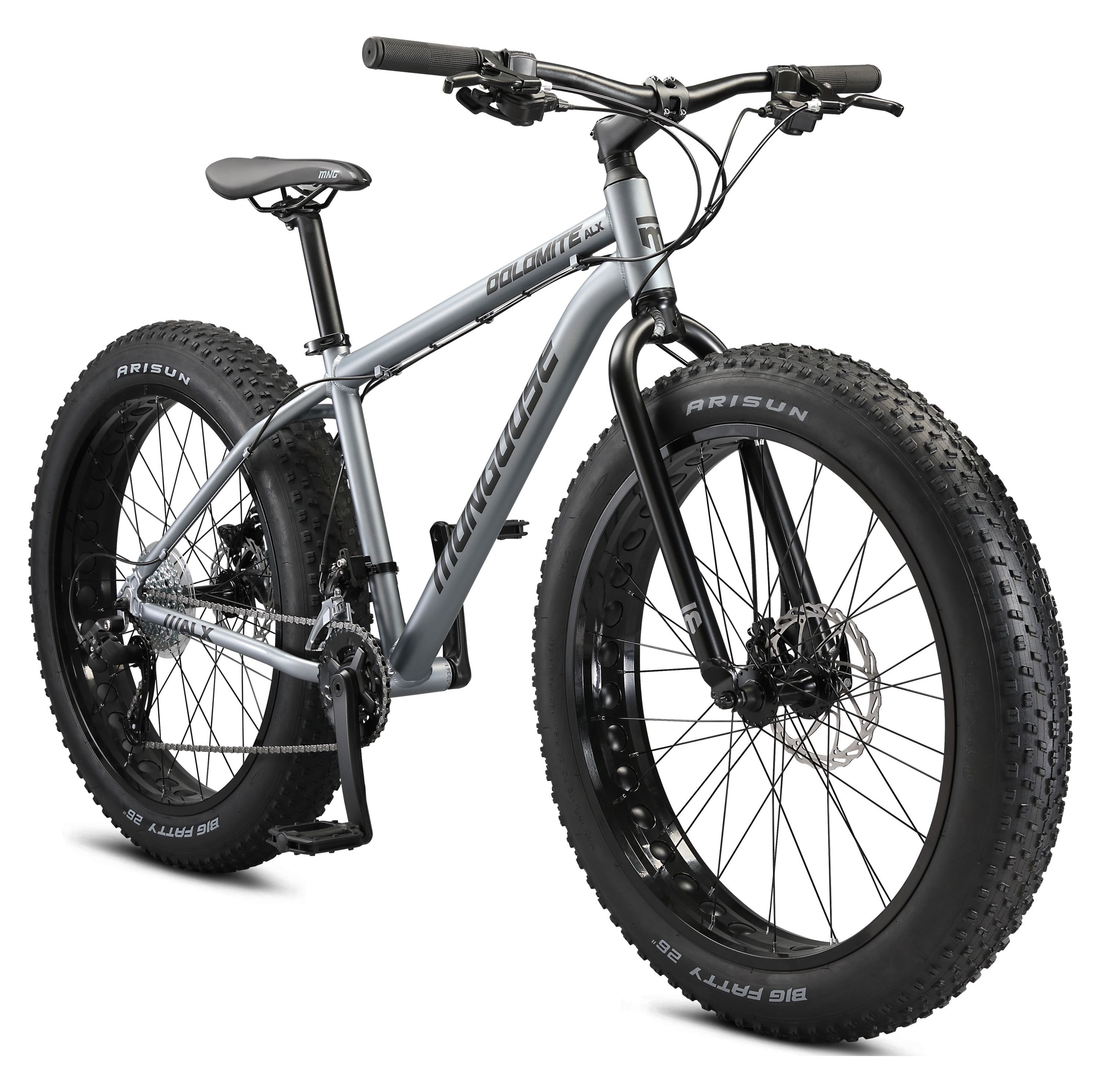 Mongoose 26-in. Dolomite ALX Unisex Fat Tire Mountain Bike, Gray - image 1 of 7