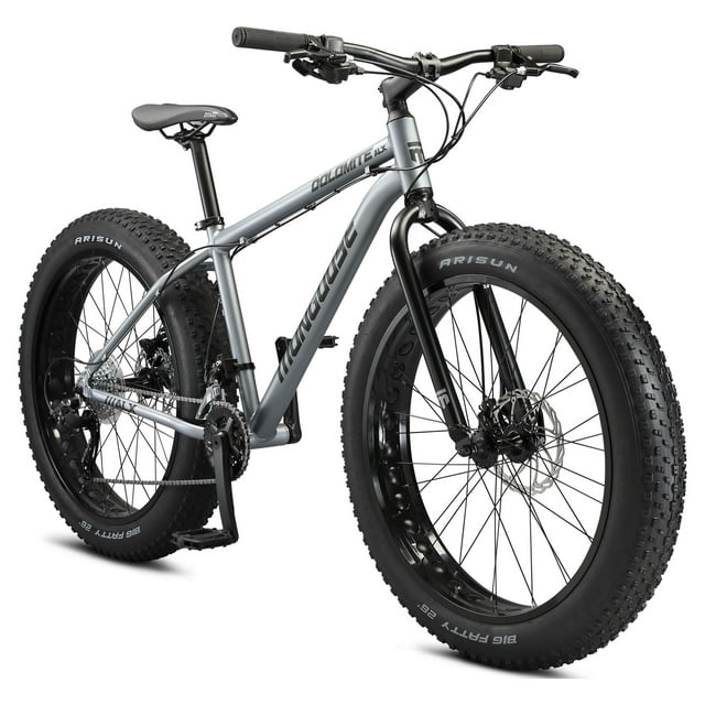 Mongoose 26-in. Dolomite ALX Unisex Fat Tire Mountain Bike, Gray