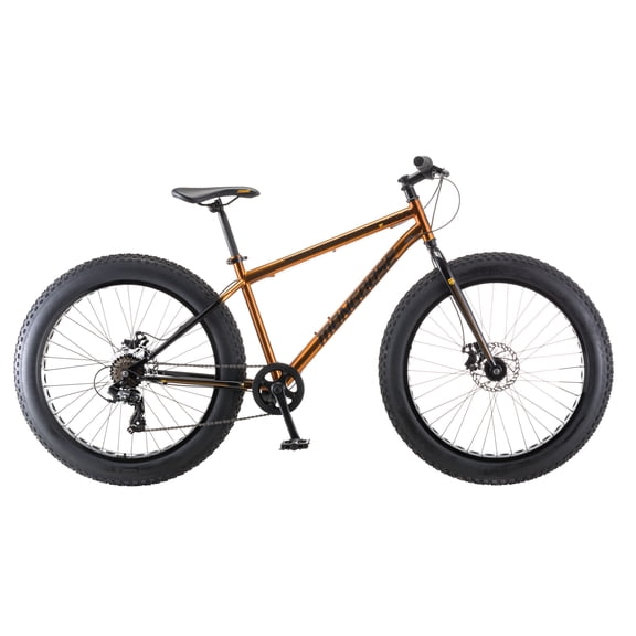 Mongoose Argus ST Fat Mountain Bike, 26- Inch Wheels, 7 Speed, Cooper