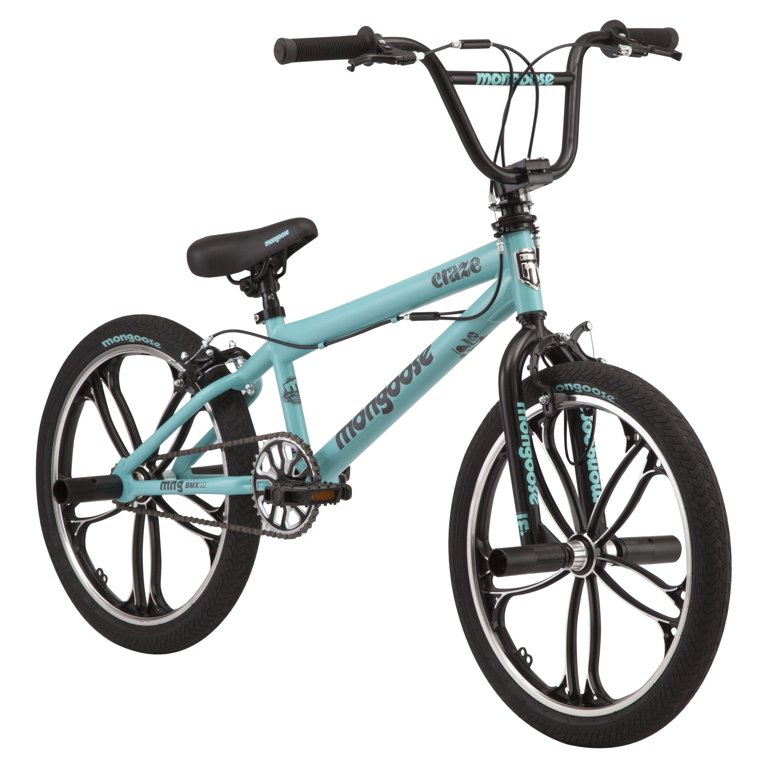 Mongoose Craze Boys and Girls 20 inch Kids BMX Bike, Ages 6+