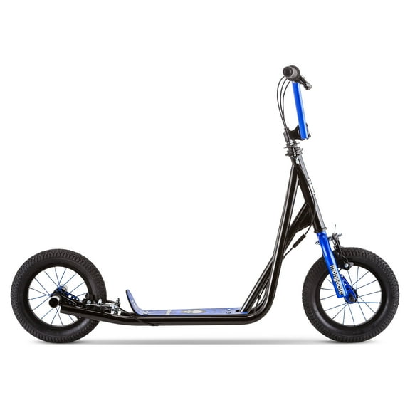 Mongoose Expo Scooter, 12-inch wheels, ages 6 and up, blue, air tires