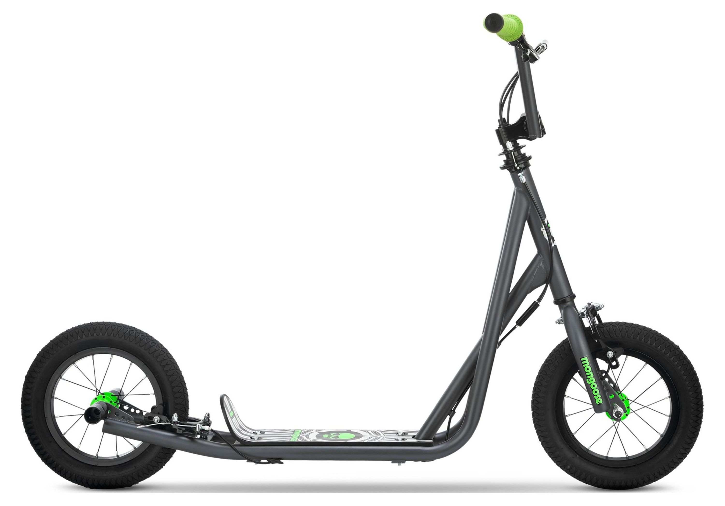 Mongoose Expo Scooter, 12-inch wheels, ages 6 and up, grey - image 1 of 9