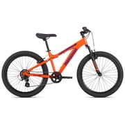 Mongoose Flatrock Mountain Bike, 24 Inch Wheels, Ages 10-15, Orange