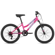 Mongoose Inertia Kids Mountain Bike, 20-inch Wheels, 21 Speeds, Pink