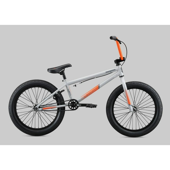 Mongoose Legion L20 Freestyle BMX Bike, 20" Wheels, Ages 8 and up, Grey, Orange