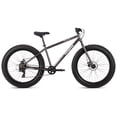 thumbnail image 1 of Mongoose Malus Fat Tire Mountain Bike, 26 Inch Wheels, Ages 14+, Gray, 1 of 7